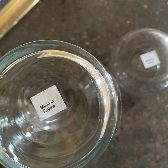 Disney D23 Fan Club 6” Personal Bedside Water Carafe and glass set, France - Picture 5 of 13